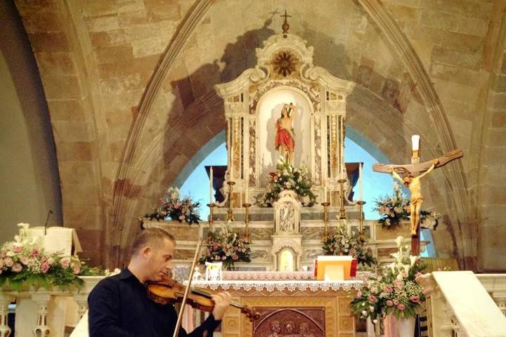 Violino chiesa Santa Giusta