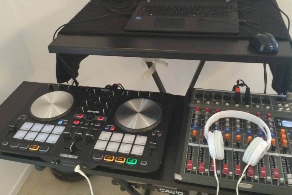 pronto per il  Dj Set