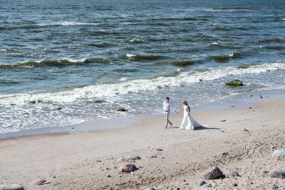 Matrimonio sul mare.