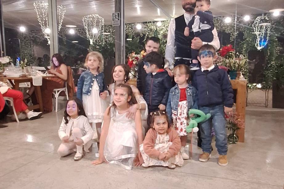 Foto con gli sposi