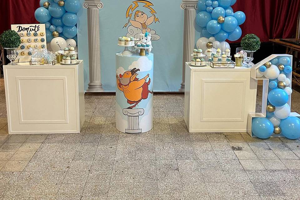 Allestimento con palloncini