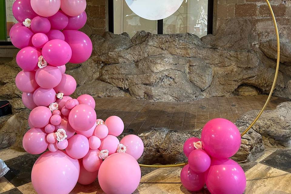 Allestimento con palloncini