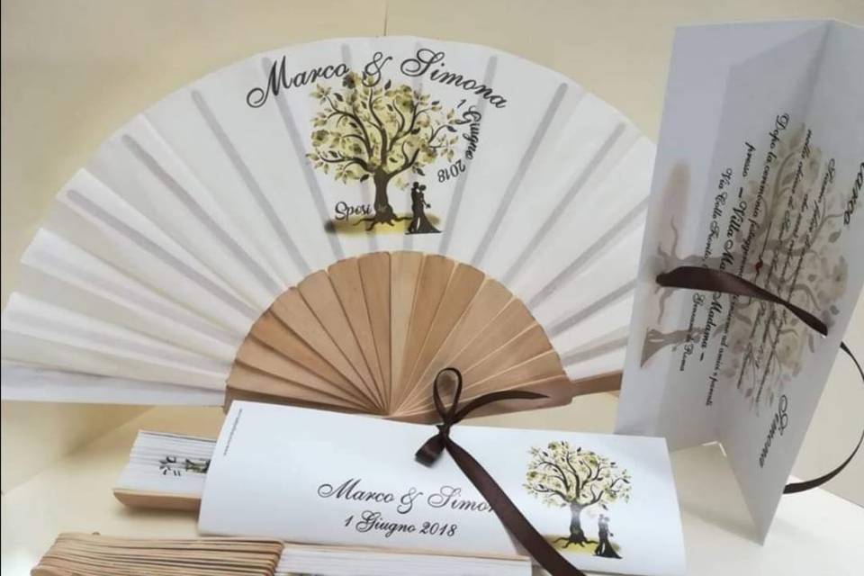 Invito matrimonio albero vita