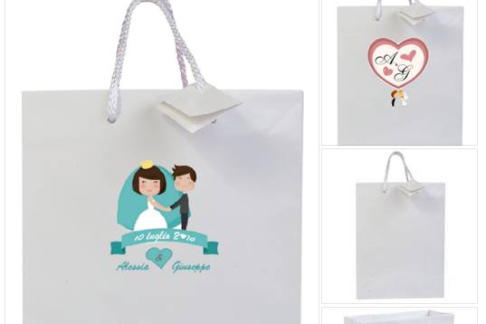 Wedding bag personalizzata