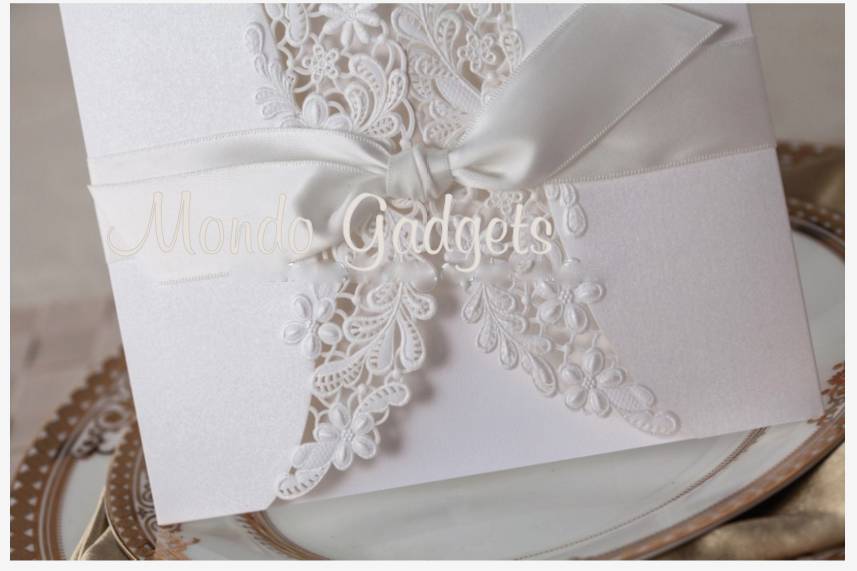 Partecipazione shabby chic