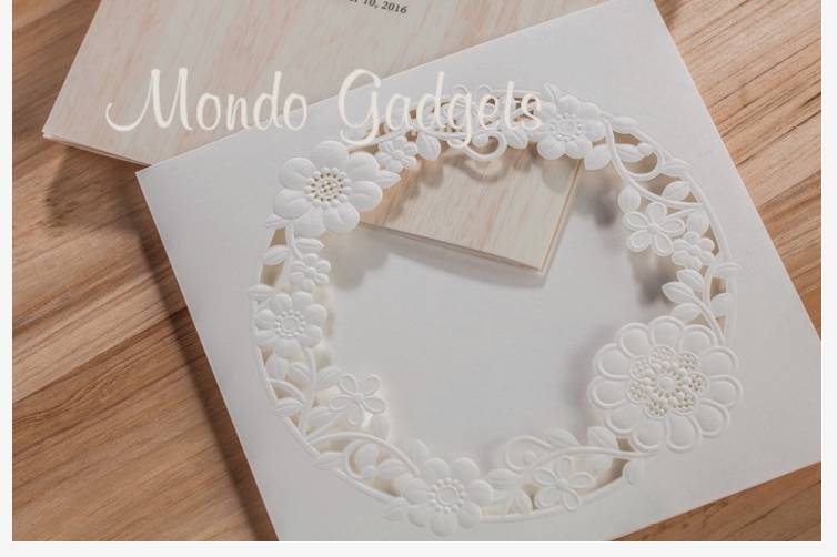 Partecipazione shabby chic