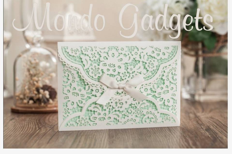 Partecipazione shabby chic