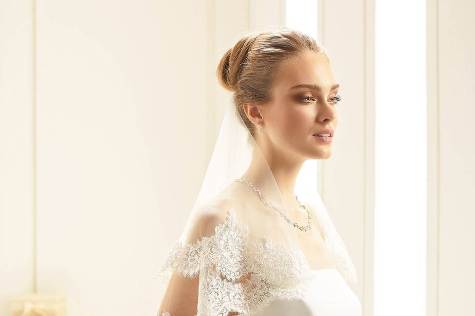 Velo sposa pizzo