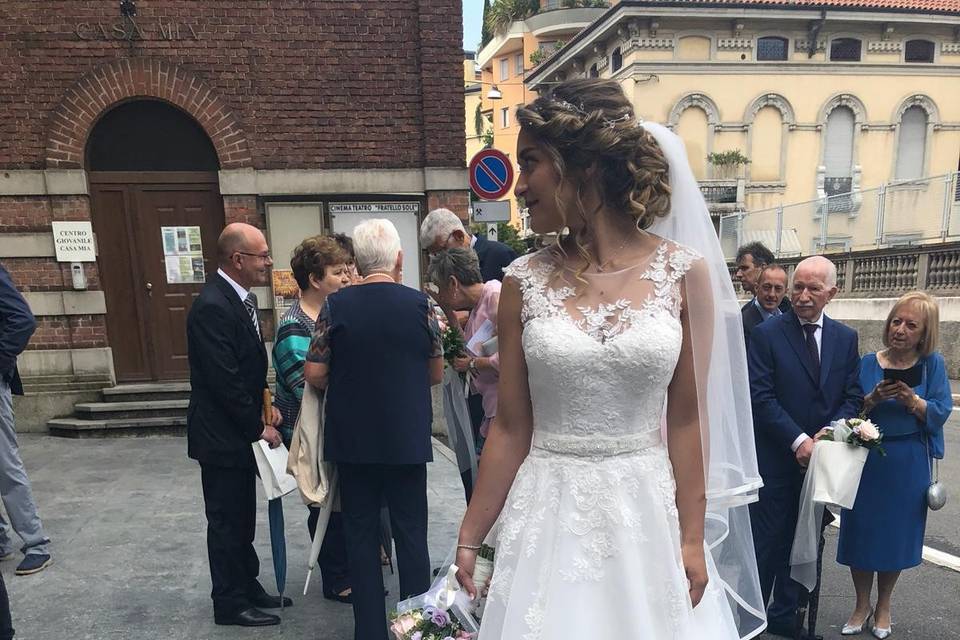 Sposa Naia 2 acconciatura