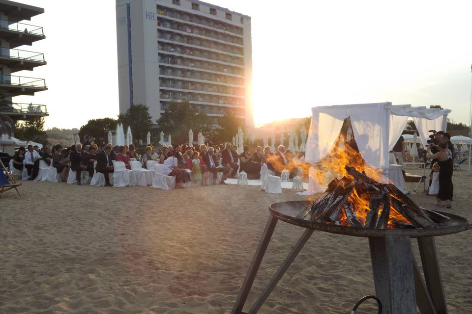 Matrimonio in riva al mare