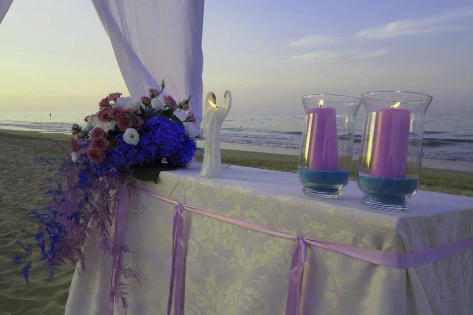 Matrimonio in riva al mare