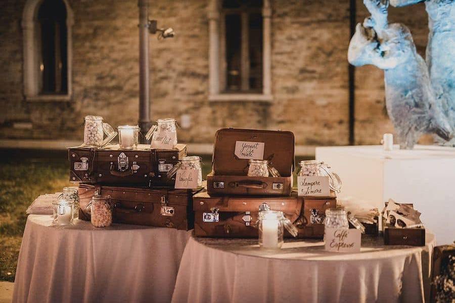 Sweet Table tema viaggio