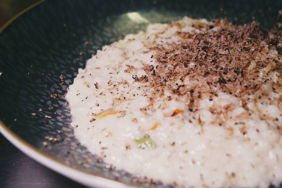 Risotto al tartufo nero