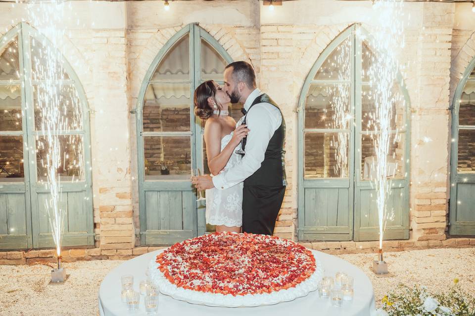 La magia del taglio torta