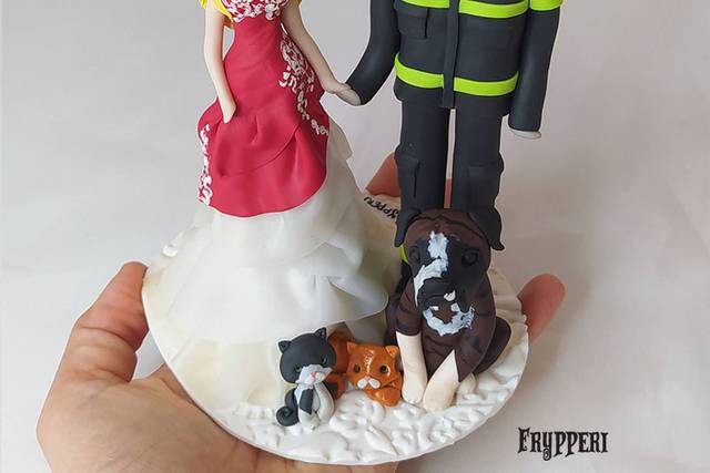 Cake Topper Personalizzato Viaggio - Frypperi