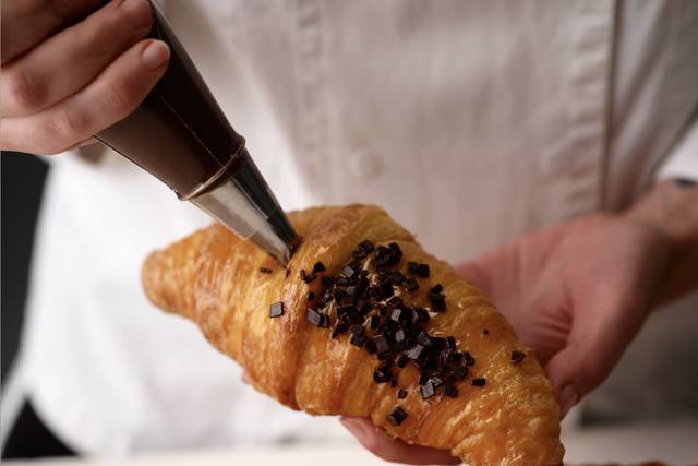 Croissant al cioccolato