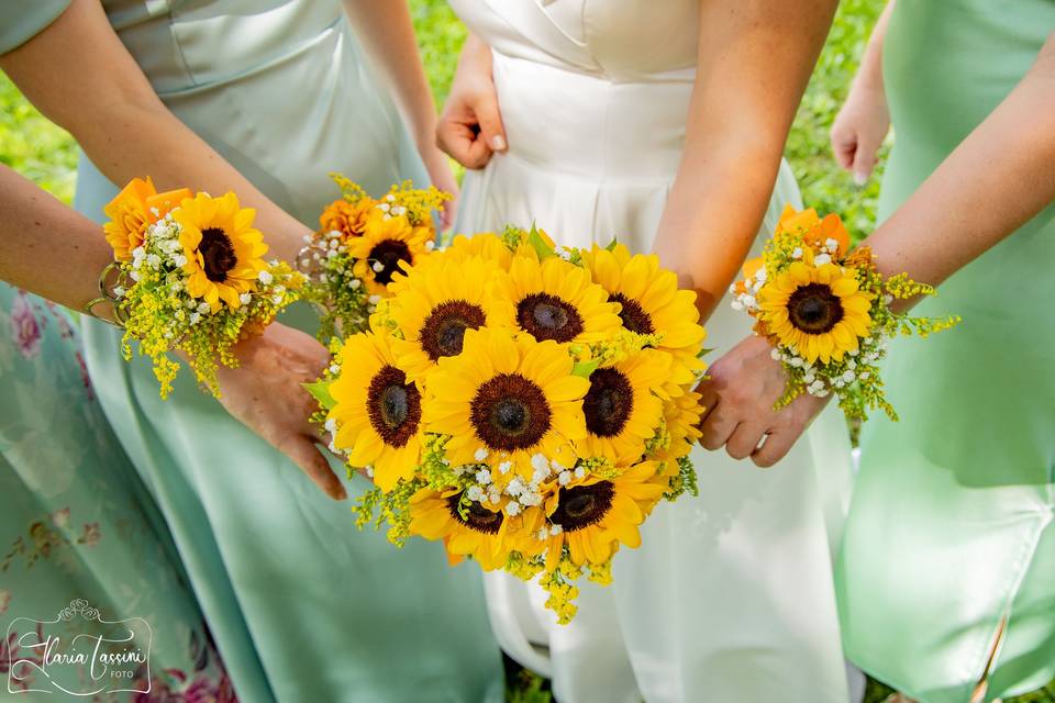 Bouquet e fiori damigelle