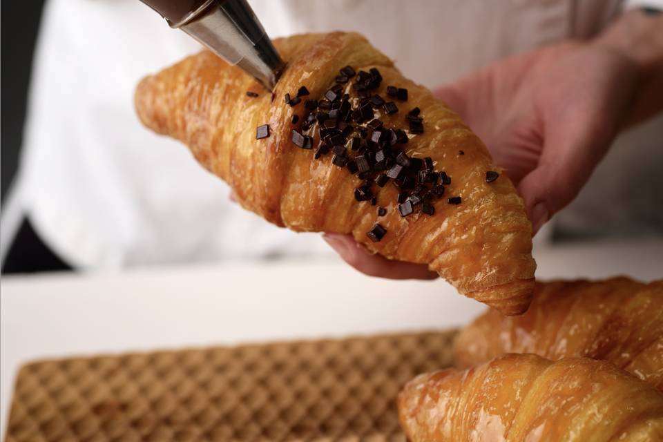 Croissant al cioccolato
