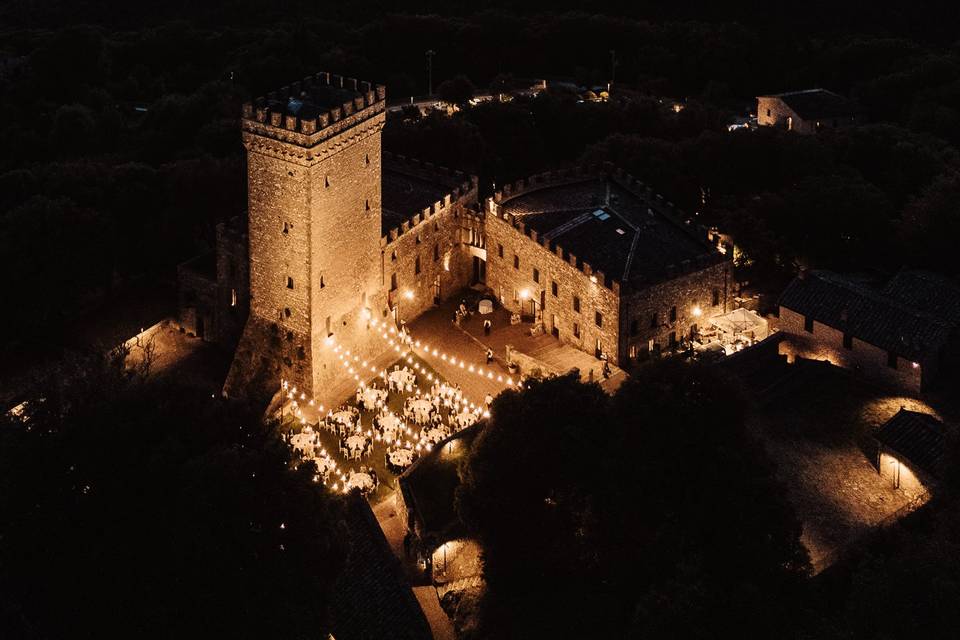 From above