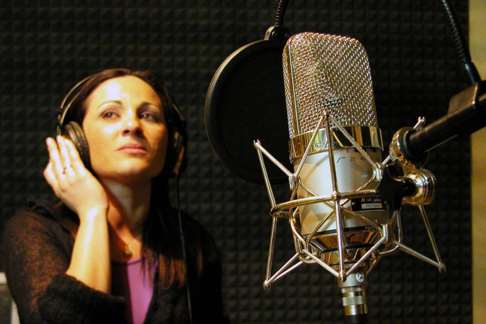 In studio di registrazione