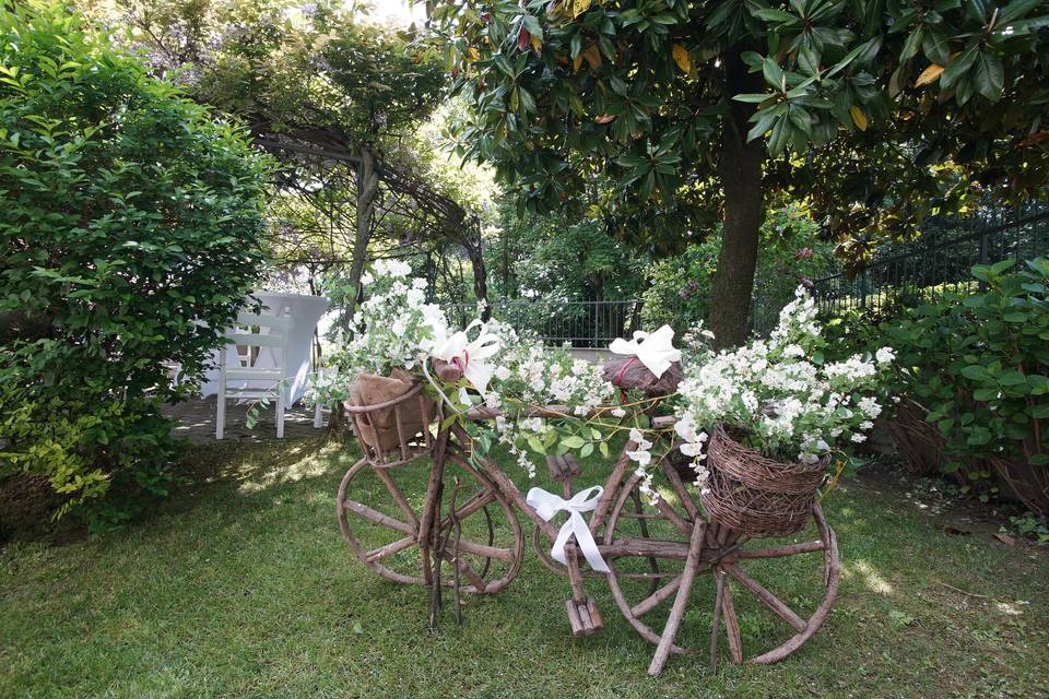Bicicletta e fiori