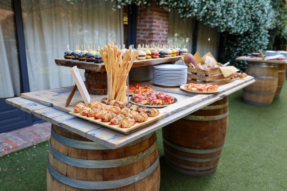 Buffet aperitivo