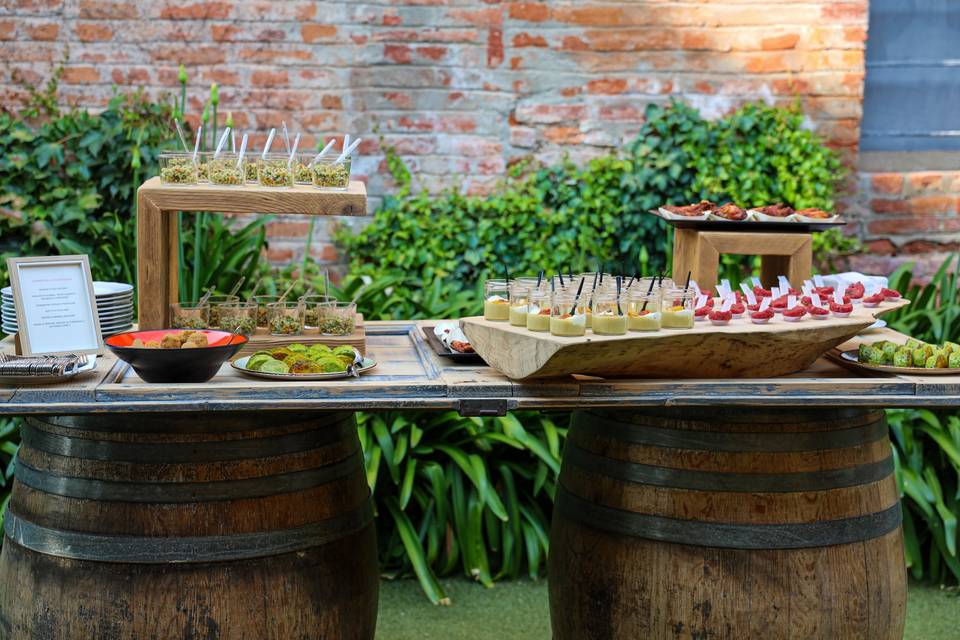Buffet aperitivo