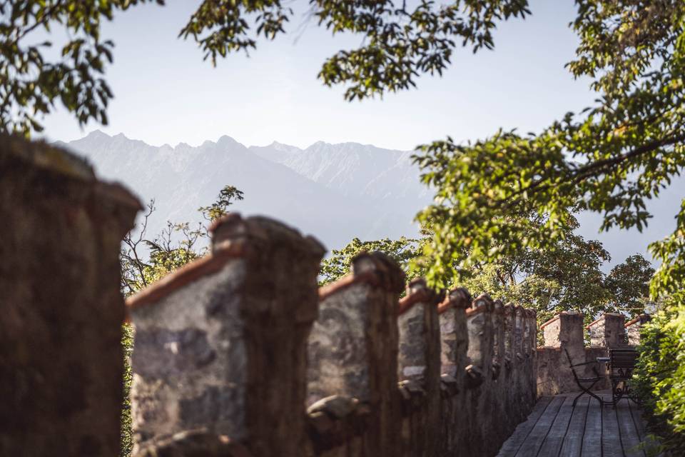 Vista sulla conca di Merano