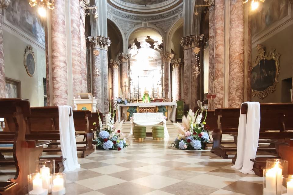 Cerimonia in chiesa
