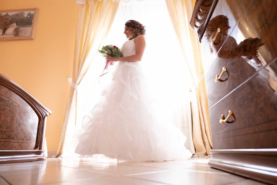 Foto casa della sposa