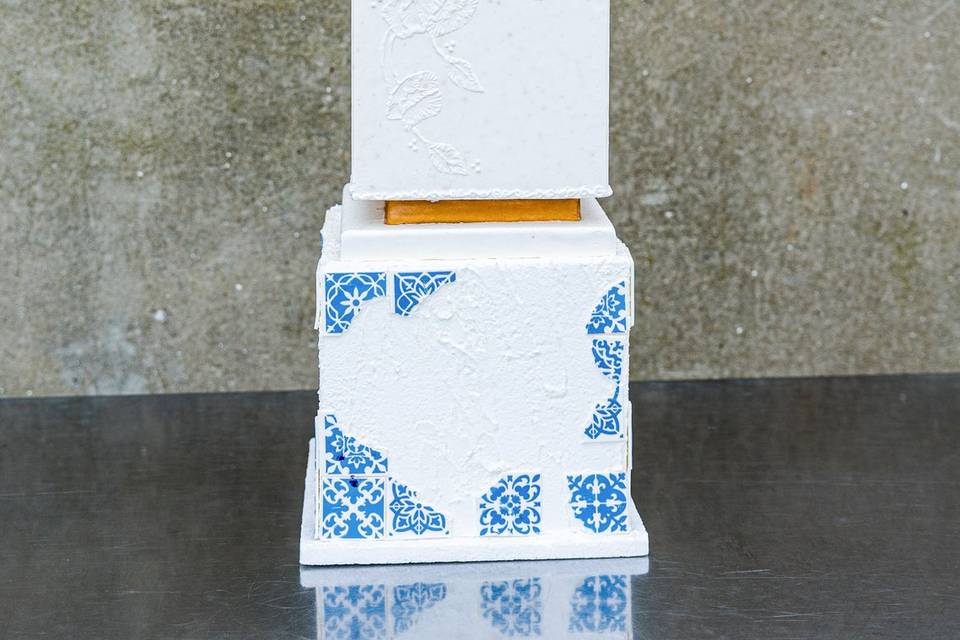 Detail_Torta a Piani Blu