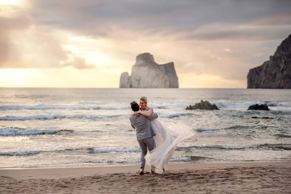 Elopement al tramonto
