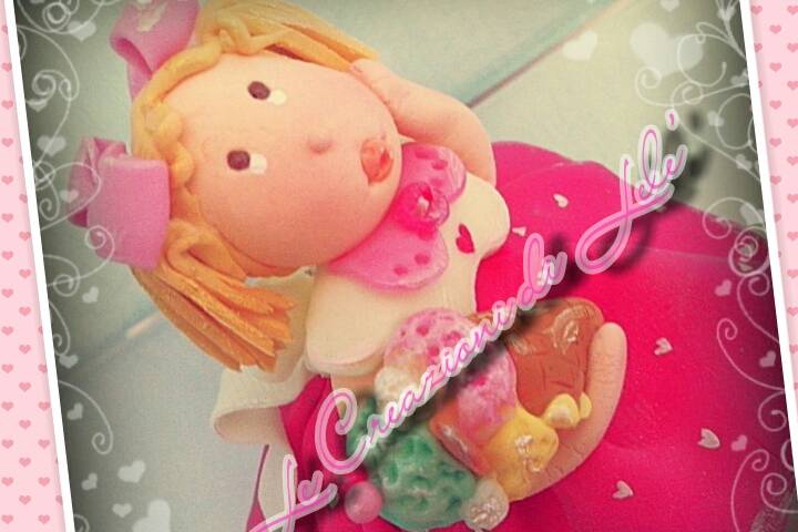 Bomboniera sweet doll ice