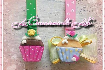 Segnaposto, bomboniera cupcake