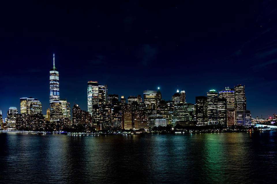 New York by night