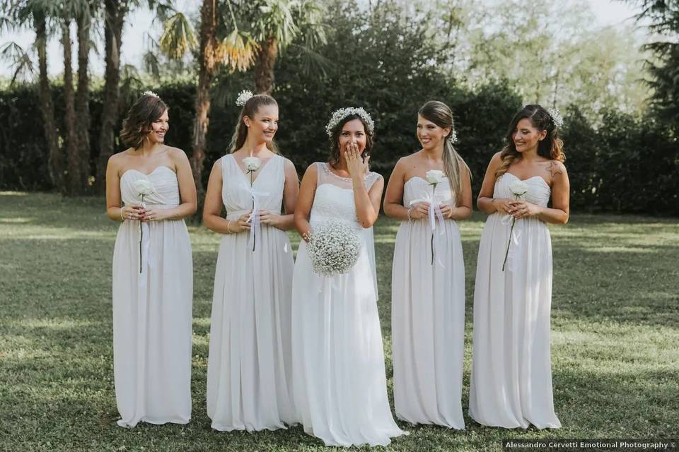 La Sposa e le damigelle