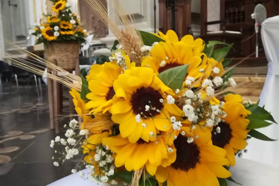 Bouquet girasoli