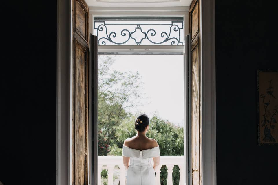 Vista dalla stanza della sposa