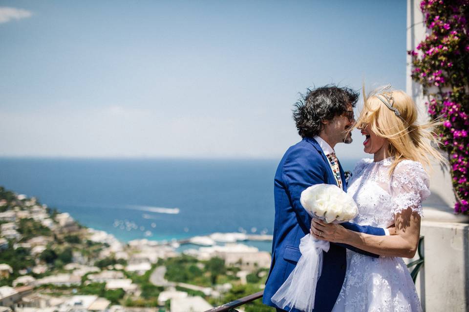 Capri wedding