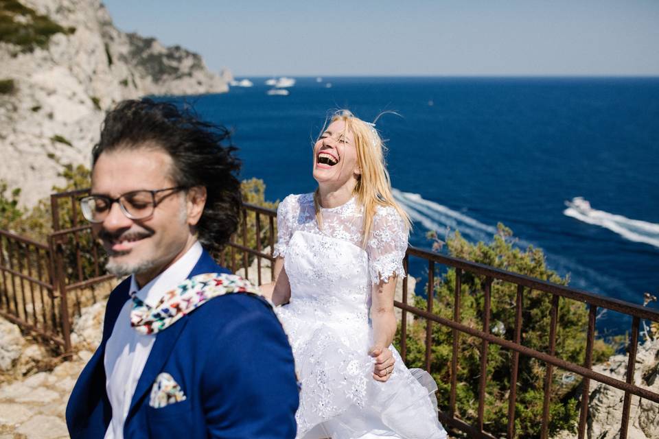 Capri wedding