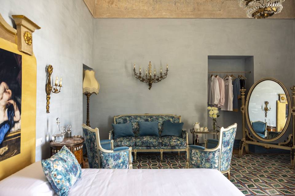 Soggiorno pizzi room