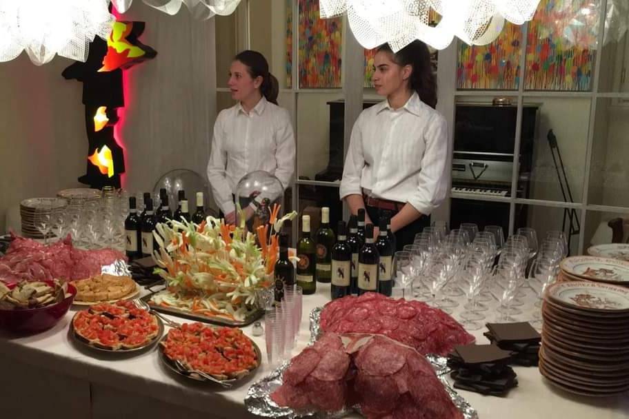 Buffet degustazione aperitivo
