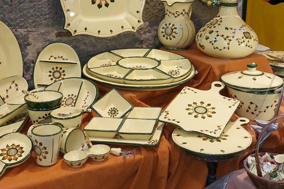Ceramica tipica di Cortona