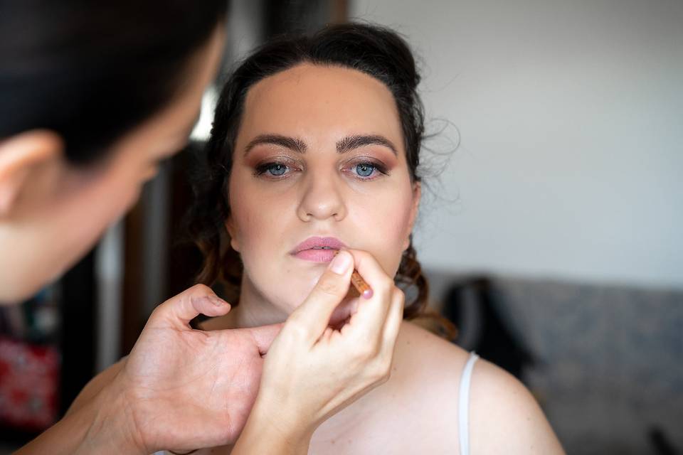 Preparazione sposa