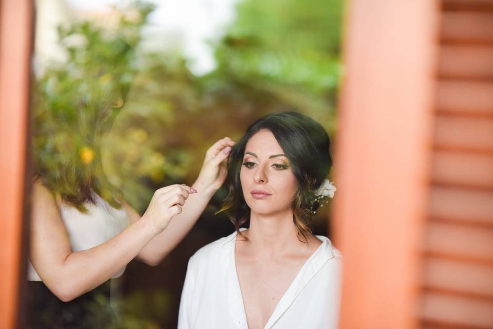 Trucco e acconciatura sposa