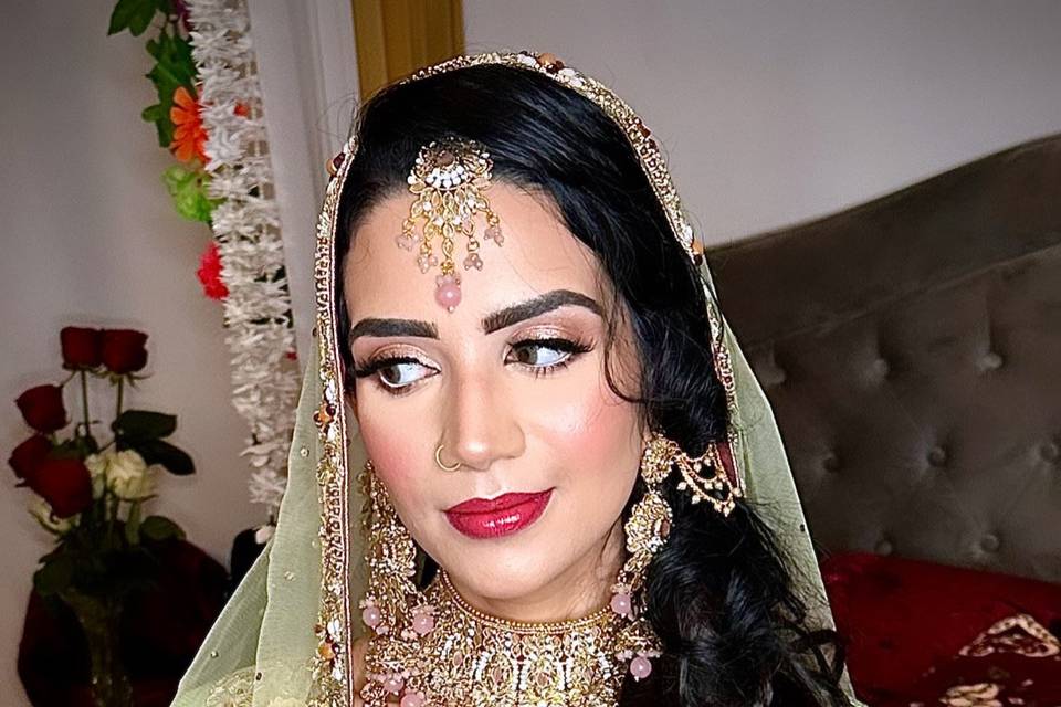 Trucco sposa pakistana