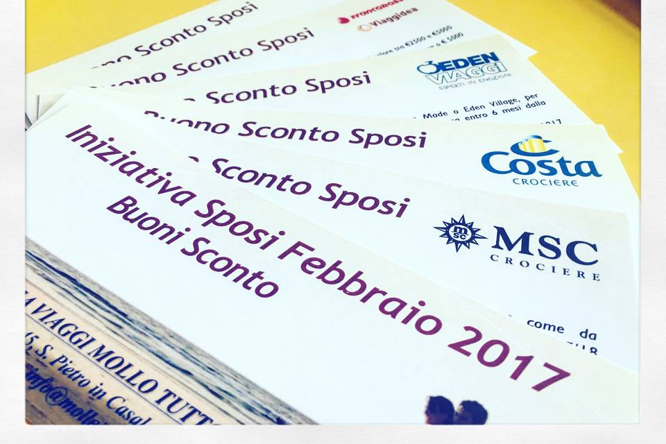 Angolo dedicato a msc sposi