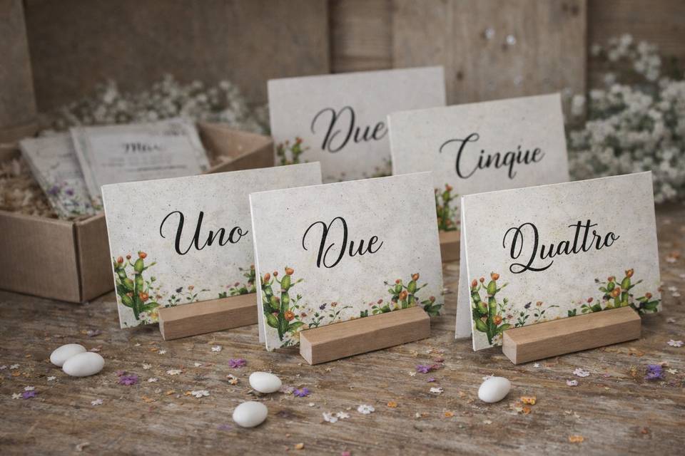 Segnatavolo tableau de mariage