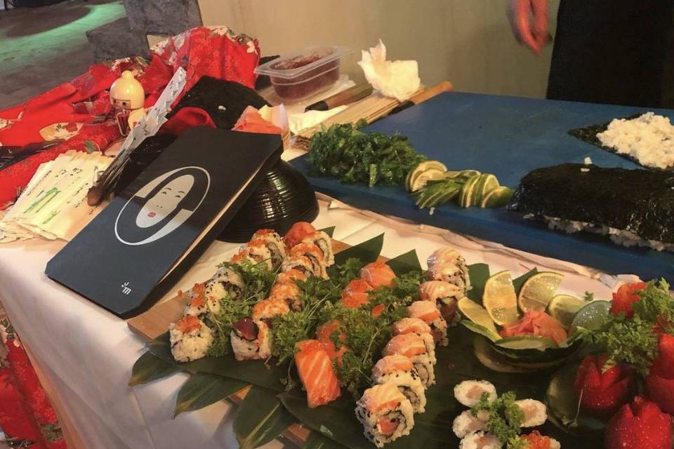 Catering sushi