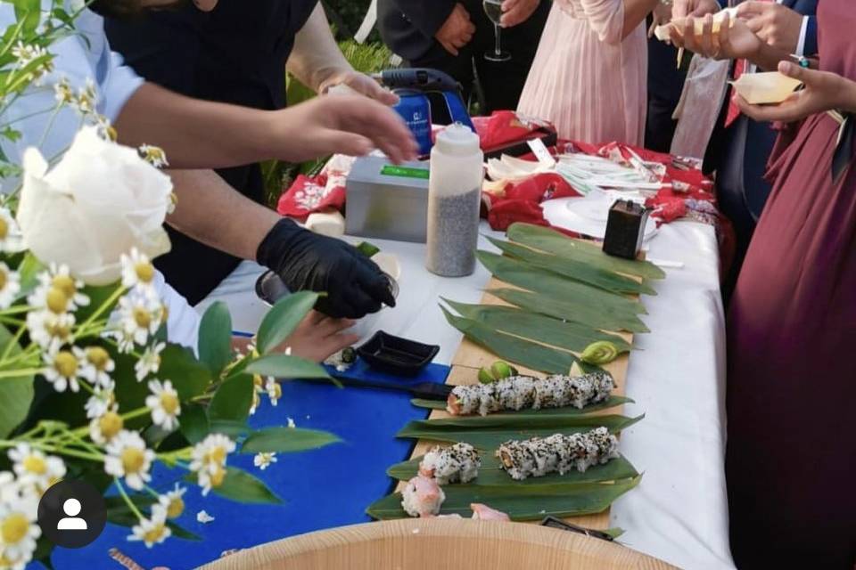 Catering sushi